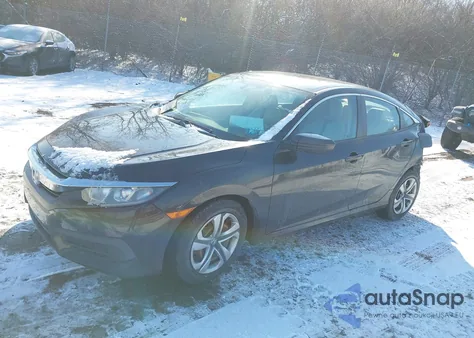 2017 Honda Civic Lx из США, поврежденный, VIN 19XFC2F59HE204461